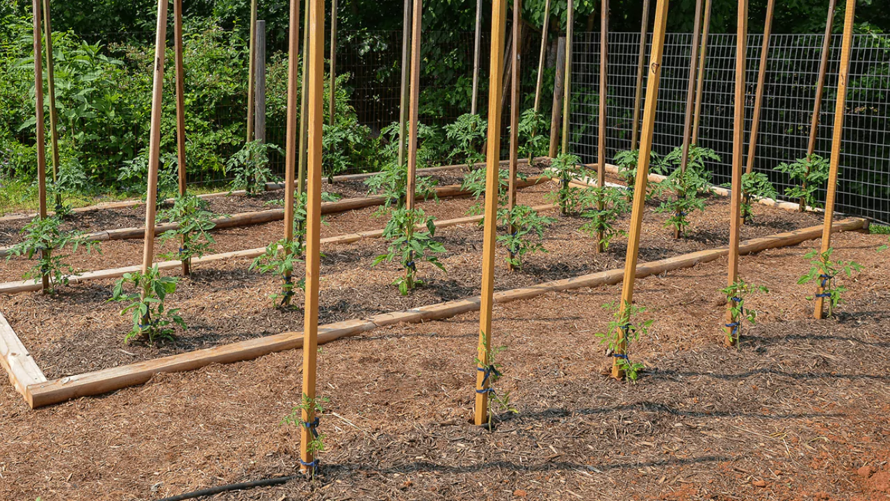 How to stake tomato 