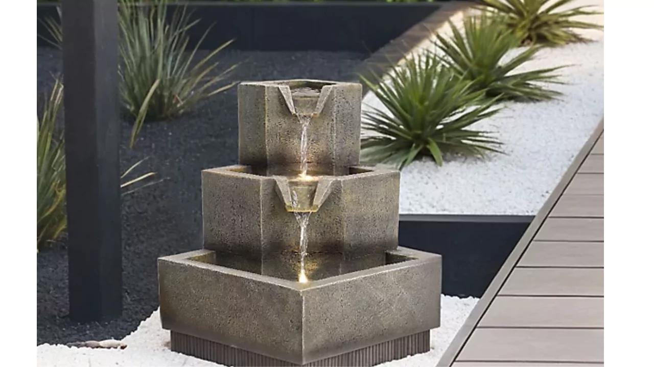 Add a Hot Tub or Corner Fountain