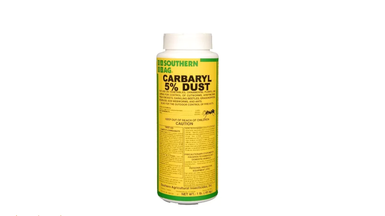 Carbaryl dust (not organic!)